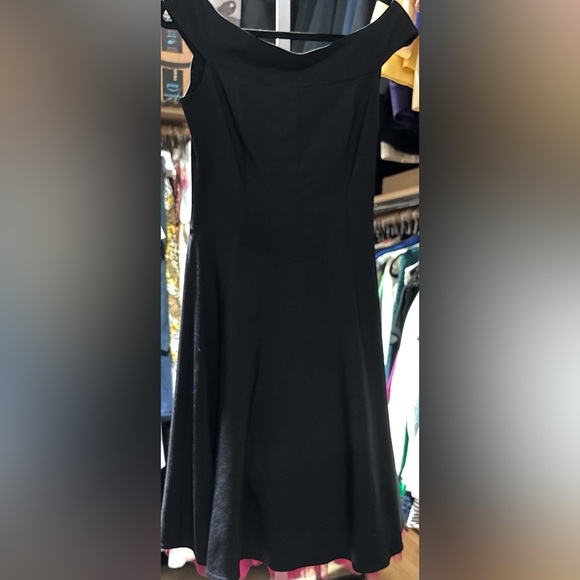 Ruby Rox Classic Black Off-Shoulder Dress - Picture 2 of 5